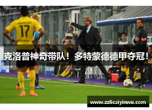 克洛普神奇带队！多特蒙德德甲夺冠！